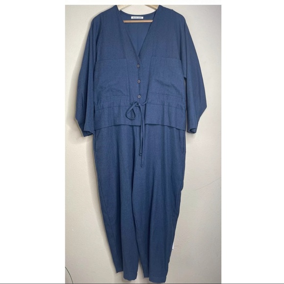 black crane Pants - Black Crane jumpsuit size Smy